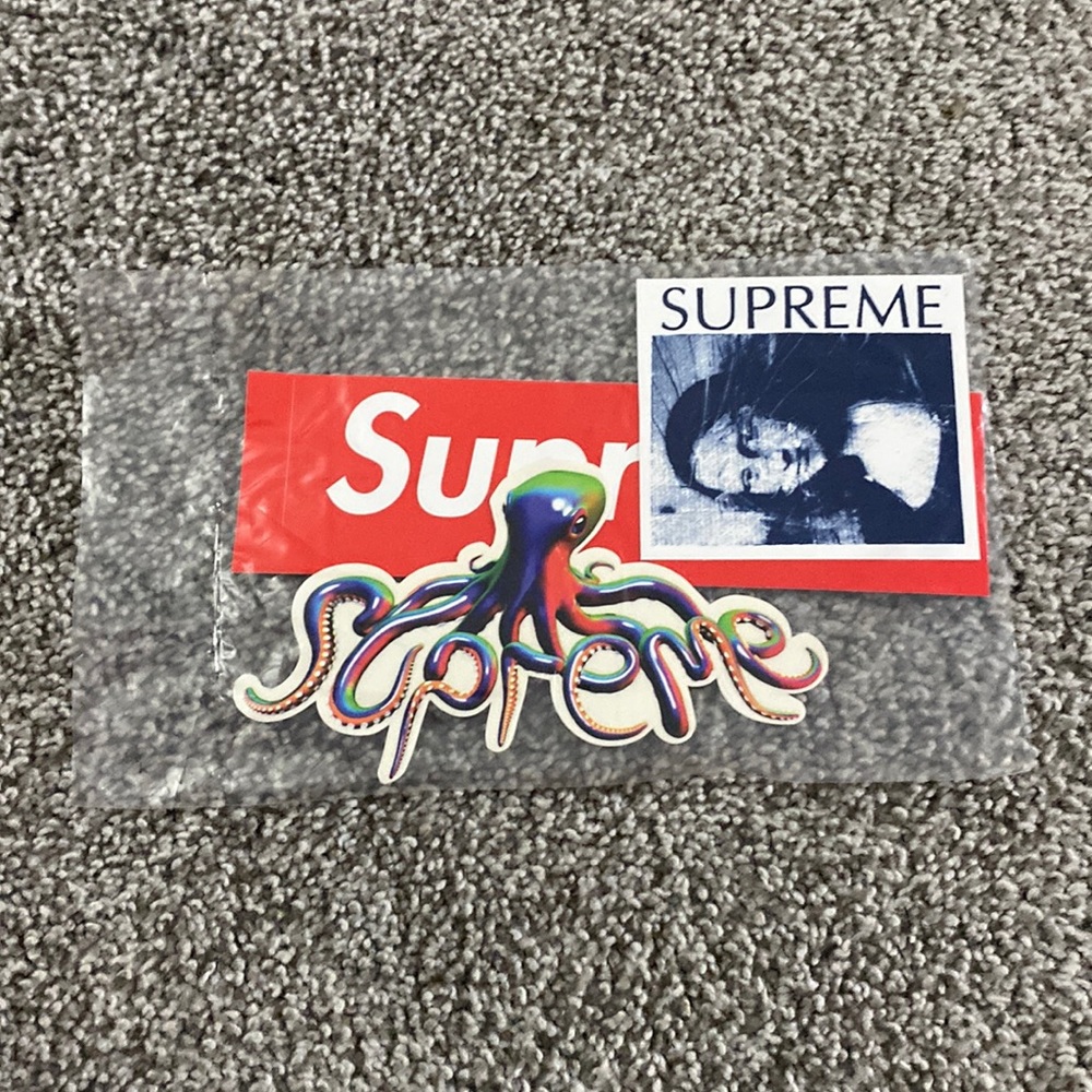 Sealed Supreme Box Logo + Sticker Pack